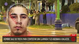 Callao: Asesinan a hombre tras salir de una fiesta. Foto y video: AN