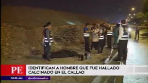 Identifican a muerto en el Callao. América Noticias