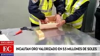 En lo que va del año, se han incautado 222 kilos de oro. Video: América Noticias