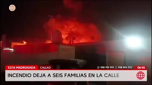 Callao: incendio en asentamiento humano destruye viviendas/ América Noticias Callao: incendio en asentamiento humano destruye viviendas/ América Noticias