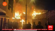 Callao: Incendio destruye casas y deja familias sin hogar