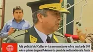 Callao: jefe policial no quiso hablar de ordenanza sobre Pokémon Go