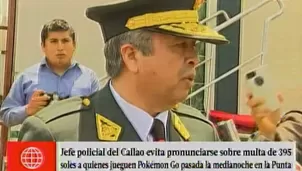 Jefe policial del Callao. América Noticias