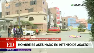 Asesinan a hombre en el Callao| Video: América Noticias