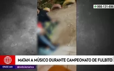 Callao: Mataron a músico durante campeonato de fulbito - Noticias de musica