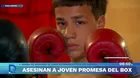 Callao: Menores de edad estarían detrás de crimen de joven promesa de boxeo