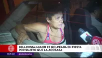 Agresión a mujer en el Callao. América Noticias