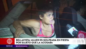 Agresión a mujer en el Callao. América Noticias