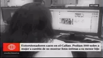 Mujer fue extorsionada tras acudir a cabina de Internet.