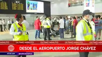 Aeropuerto Jorge Chávez del Callao. 