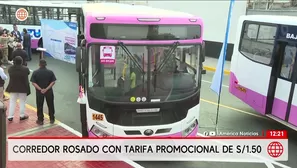 Corredor Rosado: Nueva ruta conectará el Callao con Lima. Foto y video: AN