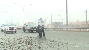 En la avenida Costanera en el Callao se reportan oleaje anómalos de intensidad fuerte. / Video: Canal N