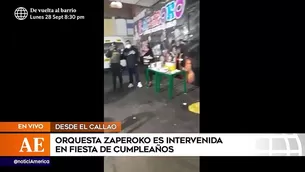 La Policía intervino a la orquesta de salsa en el Callao