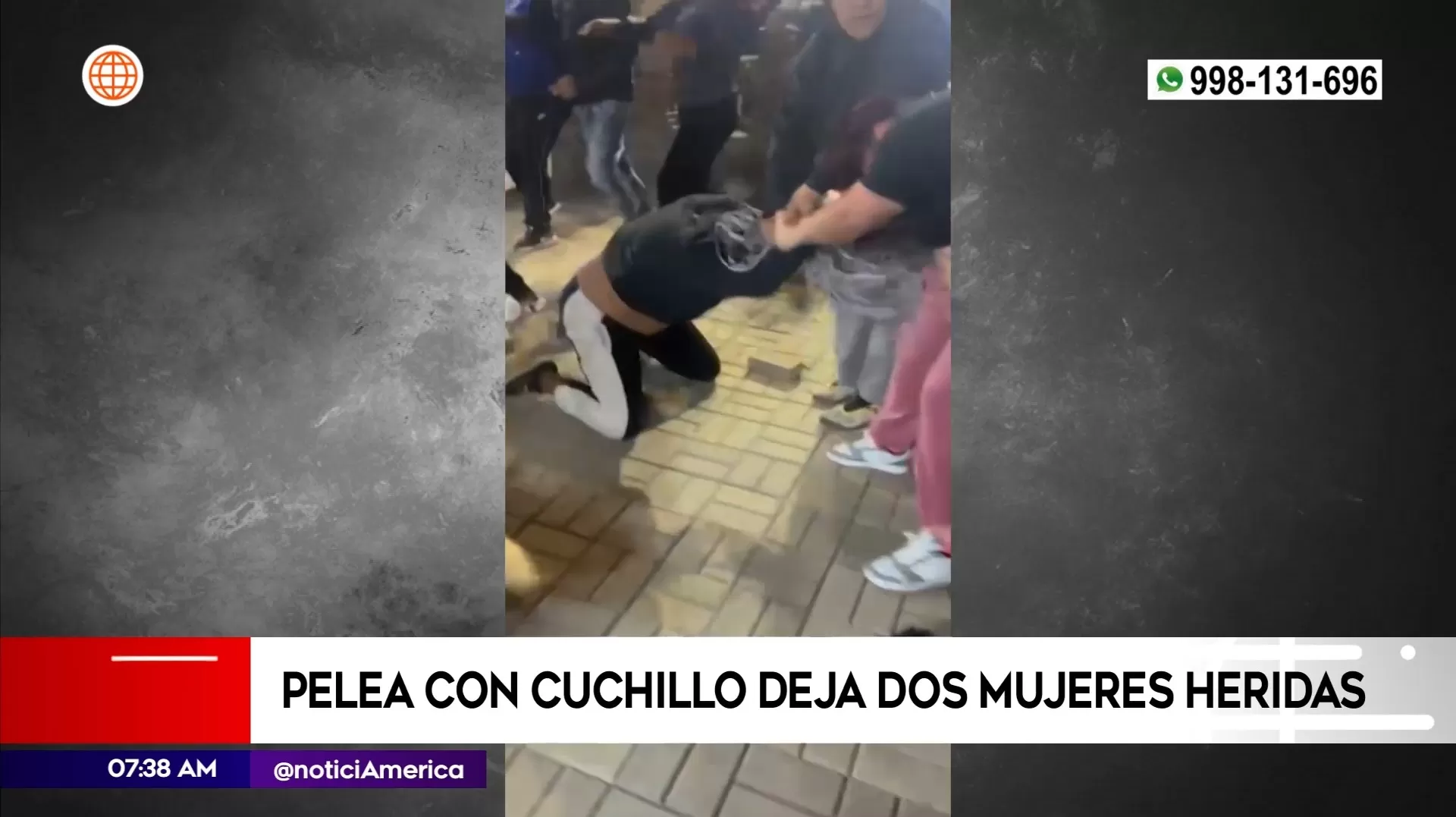 Dos mujeres heridas tras enfrentamientos con cuchillo en el Callao. Foto: América Noticias