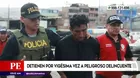 Callao: Peligroso delincuente fue capturado por vigésima vez