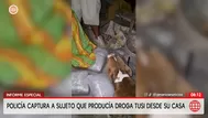 Callao: PNP detiene a presunto productor de tusi