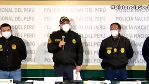 Los agentes policiales capturaron a alias "Cholo Huamán". Foto y video: Canal N