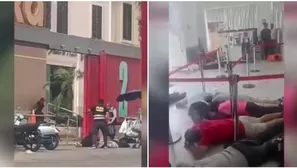 Callao: Policía frustra asalto en agencia del Banco de la Nación/ América Noticias