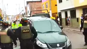 El hecho ocurrió en la cuadra 9 de la calle Áncash. Foto y video: Canal N