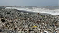 Vecinos y la Marina de Guerra realizaron actividad para limpiar la playa / Andina