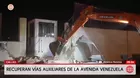 Callao recupera vía en la avenida República de Venezuela