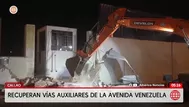 Callao recupera vía en la avenida República de Venezuela