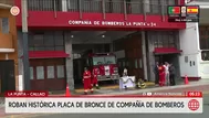 Callao: Roban placa de bronce de bomberos de La Punta