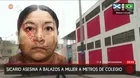 Callao: sicario asesina a balazos a mujer a metros de colegio
