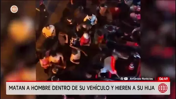 Sicarios asesinan a conductor e hieren a su hija menor de edad en el Callao/ América Noticias Sicarios asesinan a conductor e hieren a su hija menor de edad en el Callao/ América Noticias