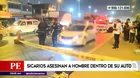 Callao: Sicarios asesinaron a hombre dentro de su auto