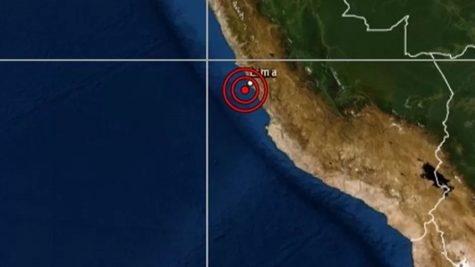 Sismo en el Callao. Foto: IGP