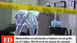 El crimen se registró en un grifo ubicado en la cuadra 38 de la Av. Argentina