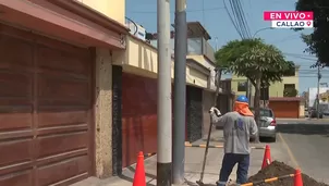 Vecinos denuncian que postes obstruyen estacionamientos en el Callao. / Video: Canal N