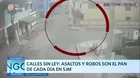 Calles sin ley: asaltos y robos son el pan de cada día en San Juan de Miraflores