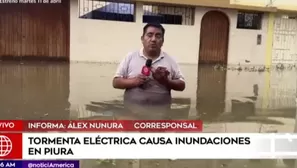 Inundación ha generado preocupación en lso vecinos de la urbanización El Chilcal / Fuente: América Noticias