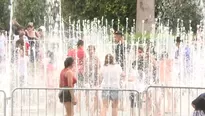 Sepa cómo refrescarse ante la ola de calor en la capital - Foto y video: América Noticias