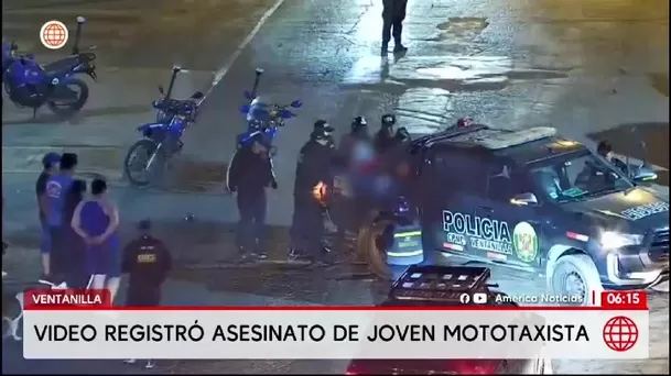 Video revela ataque de sicarios contra mototaxista y adolescente/ América Noticias