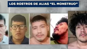 Los rostros del Monstruo: Así cambió su apariencia para huir. Foto y video: Canal N