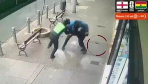 Un cambista fue baleado durante un asalto dentro de la iglesia La Merced en el Centro de Lima./ Video: Canal N