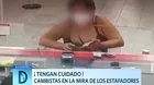 Cambistas en la mira de estafadores