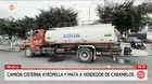 Camión cisterna atropella y mata a vendedor en Trujillo
