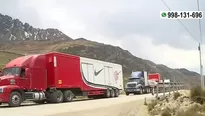 Camioneros. / Video: América Noticias 