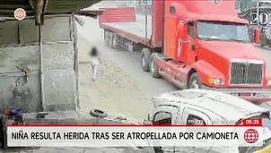 Camioneta atropella a una niña de 8 años en Ventanilla. Foto y video: América Noticias
