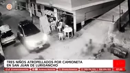 Camioneta atropella a tres niños en San Juan de Lurigancho