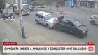 Camioneta embiste a mujer y conductor huye en Santa Anita