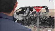 Camioneta estalló tras ingresar a campo minado en frontera Perú y Chile