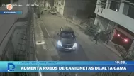 Camionetas de alta gama: el nuevo botín de las bandas armadas