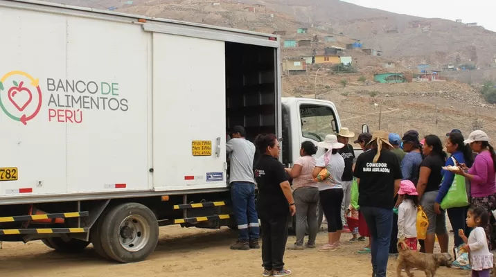 Foto: Banco de Alimentos Perú Foto: Banco de Alimentos Perú