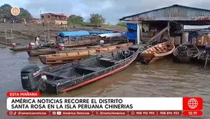Residentes del distrito de Santa Rosa niegan acusación de Gustavo Petro sobre invasión peruana . / Video: América Noticias