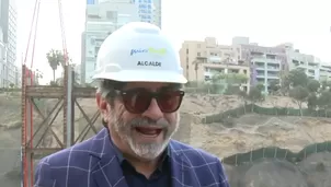 El alcalde de Miraflores, Carlos Canales, abordó varios temas relacionados con las obras de infraestructura en el distrito. / Video: Canal N